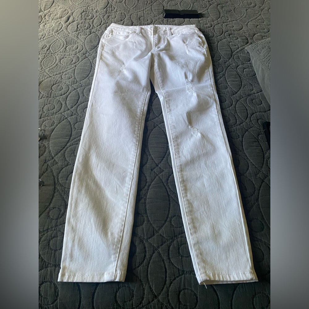 White jeans
